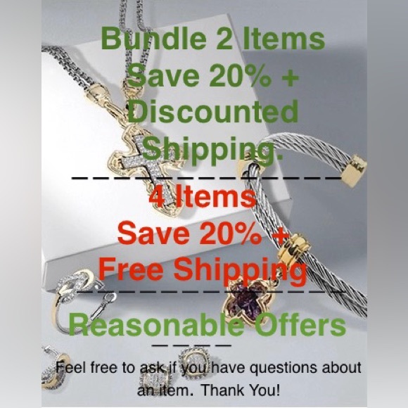 Wavy Metal Hinged Bangle Bracelet - Picture 4 of 4